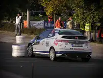 Honda Civic R�ckansicht, fotografiert auf dem Mecsek Rallye Prologue (15.10.2010)