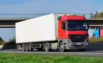 MB Actros Kofferaufbau, A61 Miel 04.10.2010