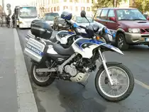 BMW als Dienstfahrzeug der r�mischen Polizei, Oktober 2010