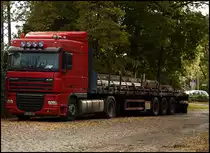 DAF XF105.460SC  SpaceCab  von BTS in Recklinghausen. (24.10.2010)