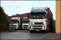 VOLVO FH12 und FH von H�NDEL. (Haltern am See, 24.10.2010)