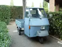 Piaggio Ape gesehen in Rom, Oktober 2010