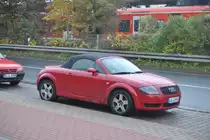 Audi TT in Lehrte am 24.10.2010.