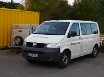 T5 von Eiffage Rail am 22.10.2010 in Aachen West.