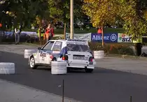 Fiat uno. Fotografiert auf dem Mecsek Rallye, 15.10.2010.