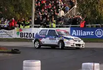 Fiat Uno. Fotografiert auf dem Mecsek Rallye, 15.10.2010.