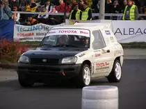 Toyota RAV-4. Fotografiert auf dem Mecsek Rallye, 15.10.2010.