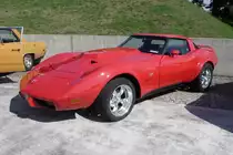 Eine Corvette C3  Stingray  auf der US-Car-Show in Grefrath, im August 2010.