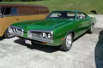 Neben dem Charger ein Dodge Coronet 440 Coupe (7,2l V8), Baujahr um 1970.