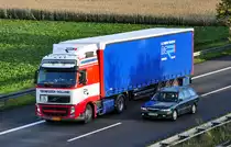 Volvo FH 420  Terneuzen-Holland  auf der A61 bei Rheinbach - 20.10.2010
