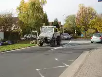 Ein Unimog in Maintal Hochstadt am 30.10.10