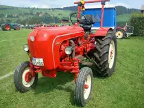 Allgaier-Porsche AP 133, 3-Zyl.Diesel, 2500ccm, 33PS, Baujahr 1955, Traktorentreff St.Peter/Schwarzwald, Aug.2010