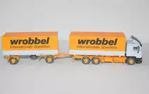 MAN F90 Wechselpritschen-H�ngerzug Wrobbel