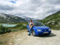 VW Bora Variant  Highline  2.0 115 PS Bj.2000, Farbe: jazzblue