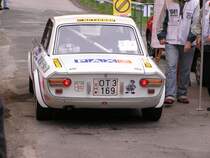 Lancia Fulvia Rallyefahrzeug. Fotografiert am 16.10.2010.