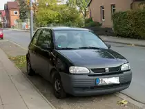 Seat Arosa, in Lehrte, am 22.10.2010.