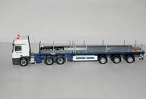 Mercedes Benz Actros L Nooteboom Teletrailer-Sattelzug  Breuer & Wasel  