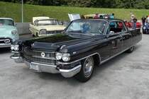 Eine Cadillac DeVille Limousine der vierten Generation, aus der ersten Hlfte der 1960er Jahre, bekannt auch als Prsidenten-Limousine.