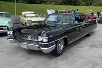Eine Cadillac DeVille Limousine der vierten Generation, aus der ersten H�lfte der 1960er Jahre, bekannt auch als Pr�sidenten-Limousine.