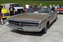 Chrysler Newport Cabrio, gebaut Anfang der 1970er Jahre, auf der US-Car-Show in Grefrath im August 2010.