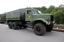 Kraz 255 in NVA-Ausf�hrung beim Oldtimertreffen in Steinbach am 25.06.2010.
