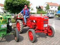 FAHR D 17, bereit zur Ausfahrt. Foto im Sommer 2004 in 36100 Petersberg-Marbach