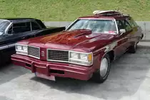 Ein Oldsmobile Vista Cruiser von 1971/72 zu sehen auf der US-Car-Show in Grefrath im August 2010.