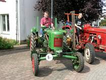 Fendt Dieselross LH, 12 PS, Baujahr 1956, Aufnahme Sommer 2004 in 36100 Petersberg-Marbach
