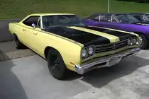 Der Plymouth Road Runner der ersten Baureihe, gebaut um 1969, hat seinen Namen tats�chlich von der ber�hmten Cartoon-Figur der Warner-Brothers.