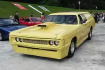 Ein 1970er Plymouth  Fury Sport Suburban  Station Wagon - also sind  Rennkombis  auch keine Erfindung unserer Zeit... So zu sehen auf der US-Car-Show in Grefrath im August 2010.