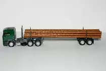 MAN F2000 Evo Holztransporter-Sattelzug 