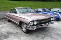 Ein Cadillac De Ville Coupe von 1962 auf der US-Car-Show in Grefrath im August 2010.