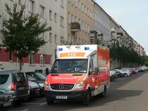 Rettungswagen B-2597 im Oktober 2010 in Berlin Lichtenberg.