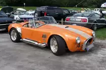 Da muss ein Schlangennest sein: Noch eine Cobra mit dem 427 cu-inch (7 Liter) gro�er V8 Ford Motor auf der US-Car-Show in Grefrath im August 2010.