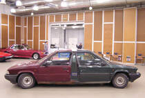 Citroen DoppelHalBX Seitenansicht. Foto: 17.10.2010, Sonderausstellung zur Mecsek Rallye.