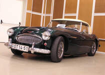 Austin Healey. Foto: 17.10.2010, Sonderausstellung zur Mecsek Rallye.
