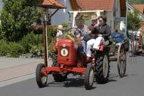 Allgaier A 12, Bj. 1952, damaliger Neupreis 4450,- DM,
Aufnahme anl. eines Musikfestes im Sommer 2007 in 36100 Petersberg-Marbach 