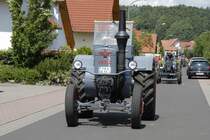 Ursus C45, Baujahr 1948, 45 PS, Teilnehmer eines Festzuges in 36100 Petersberg-Marbach im Sommer 2007