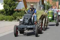 Kramer K 18 Allesschaffer, Baujahr 1937, 20 PS, gesehen in 36100 Petersberg-Marbach im Sommer 2007