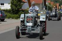 Eicher EKL 15/II, Baujahr 1956, 16 PS, Teilnehmer eines Festzuges in 36100 Petersberg-Marbach im Sommer 2007