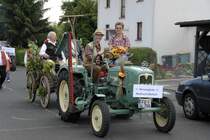 MAN Typ 2F1, Baujahr 1960, 14 PS, Aufnahme anl. eines Festzuges im Sommer 2007 in 36100 Petersberg-Marbach