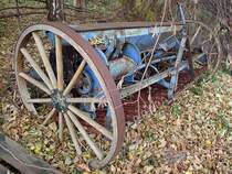 S�maschine  ISARIA (FabrNr.284964) der Fa. Hans Glas aus Dingolfing hat wohl seine besten Zeiten schon hinter sich;101106