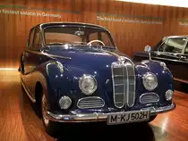 BMW 502 aufgenommen am 02.09.2010 im BMW Museum M�nchen