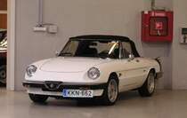 Alfa-Romeo Spider. Foto: 17.10.2010, Sonderausstellung zur Mecsek Rallye.