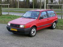 VW Polo GT fotografiert in Leiden (Niederlande) am 01-03-2008.