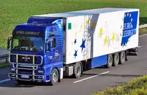 MAN TGA 18.440  Euro Leergut  auf der A61 bei Weilerswist - 21.10.2010