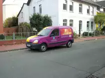 Renault Kangoo in Lehrte, am 08.11.10.