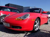 PORSCHE-Boxter ist aus Deutschland zur int. Musikmesse nach Ried i.I. angereist;101010