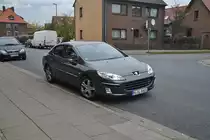 Peugeeot 407, in Lehrte, am 30.10.10.