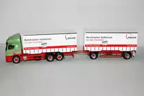 Mercedes Benz Actros L Wechselgardinenplanen-H�ngerzug  Wandt/Solvis  